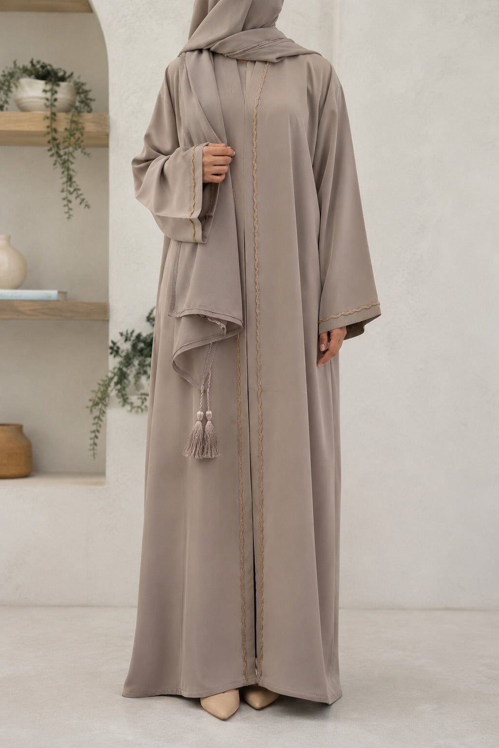 Desert Mist Abaya Set