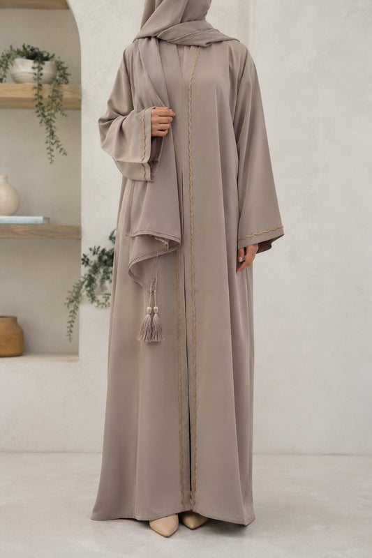 Desert Mist Abaya Set