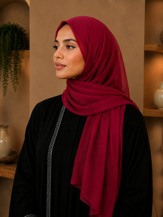 Georgette Chiffon Hijab