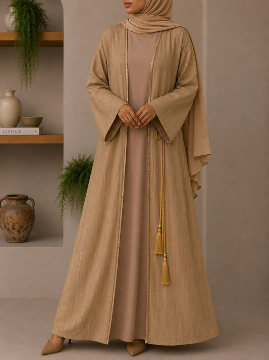 Golden Sands Abaya Set