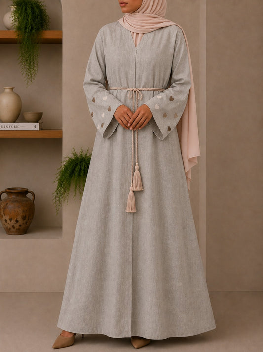 Heart Whisper Abaya Set