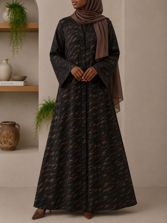 Mocha Tide Abaya Set