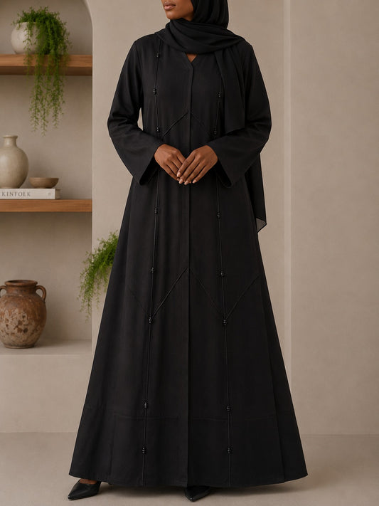 Obsidian Prism Abaya Set