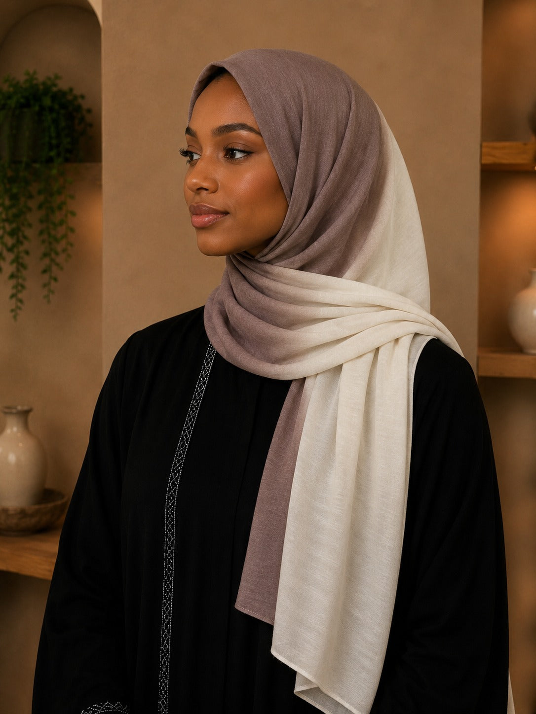Ombre Cotton Jersey Hijab