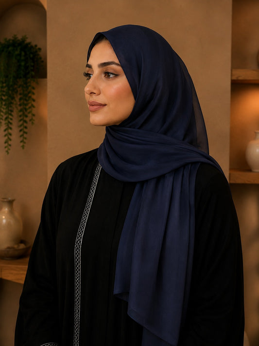 Sheer Satin Hijab