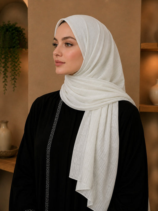 Stamped Jersey Hijab